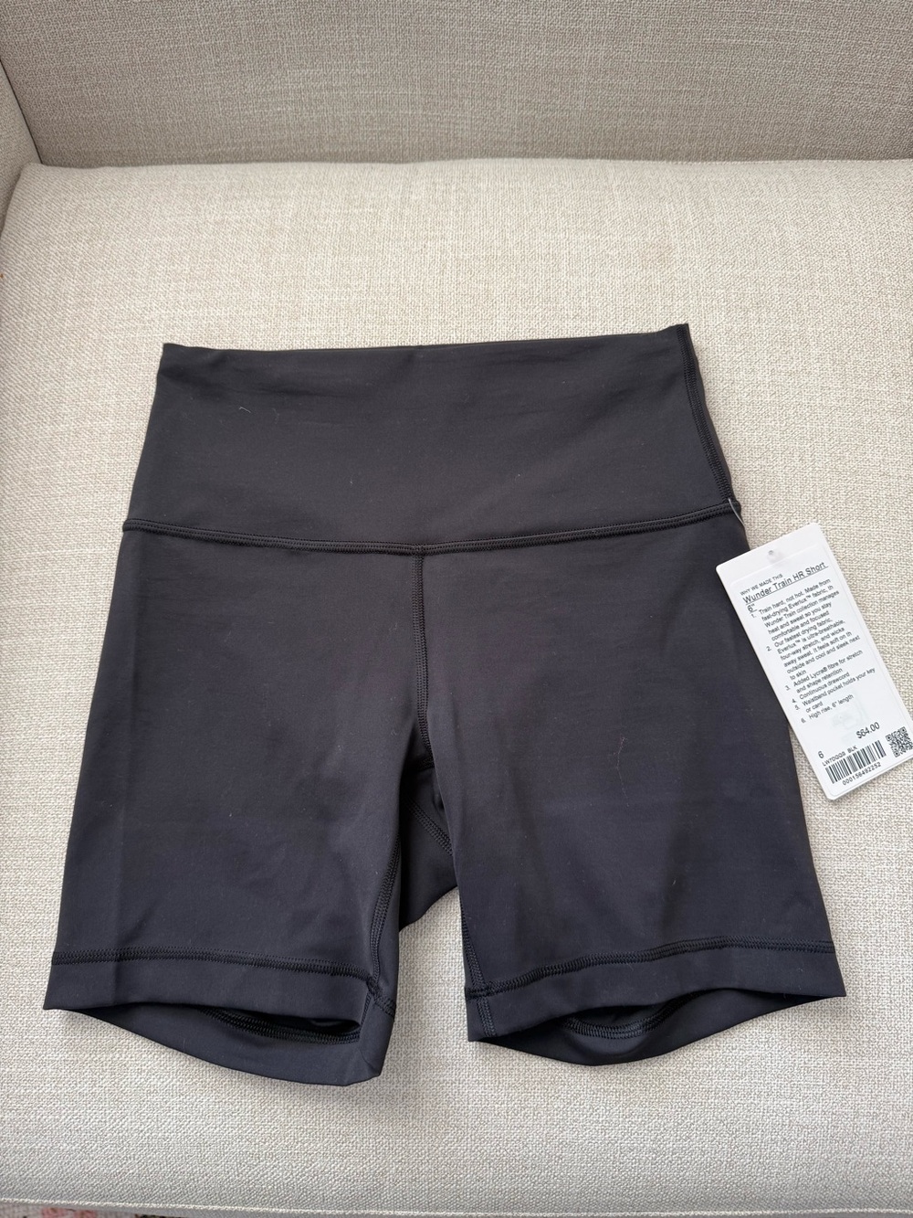 NWT Lululemon HR Wunder Train Biker Shorts